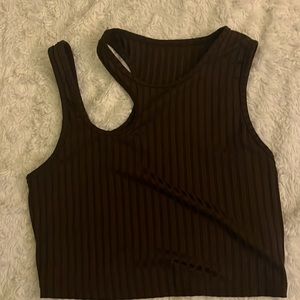 Cut out tank top, cropped.